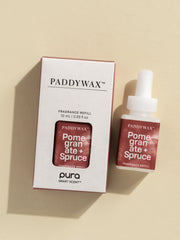 Pomegranate + Spruce